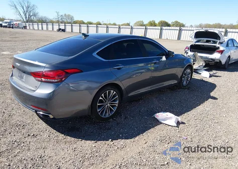 2016 Hyundai Genesis 3.8 из США, поврежденный, VIN KMHGN4JEXGU112899